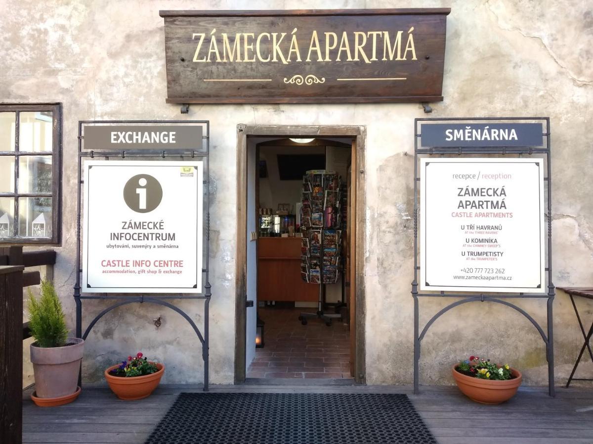 Pension Zamecka Apartma - Castle Apartments Český Krumlov Eksteriør billede