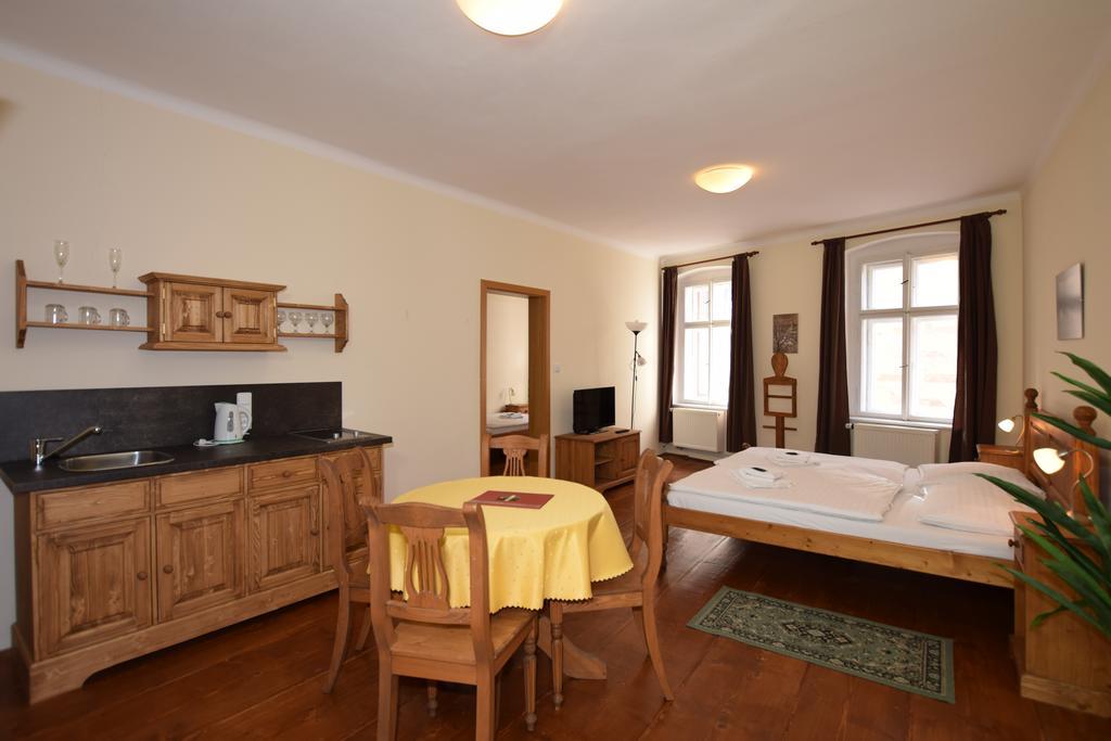 Pension Zamecka Apartma - Castle Apartments Český Krumlov Eksteriør billede