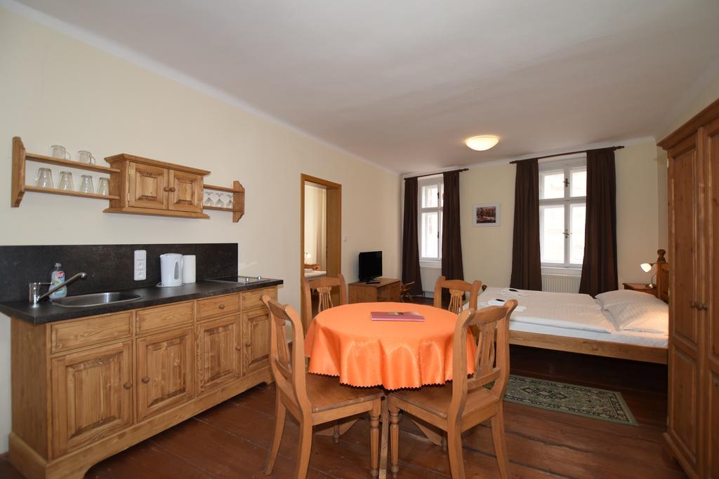 Pension Zamecka Apartma - Castle Apartments Český Krumlov Eksteriør billede
